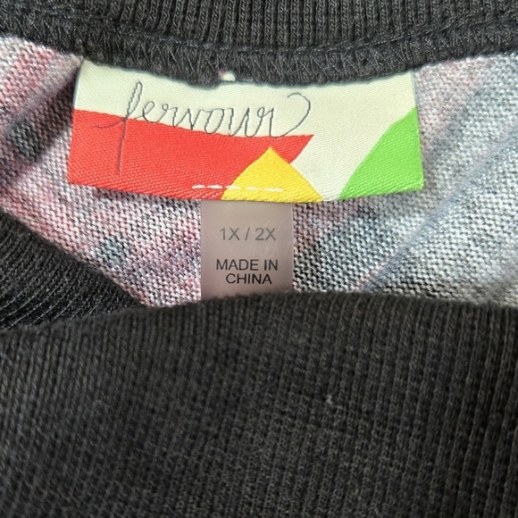 Modcloth Fervour Dark Red Gray Diagonal Plaid Cowl Neck Poncho With Armholes - Picture 7 of 8